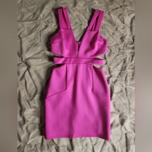 Bebe Cutout Mini Dress